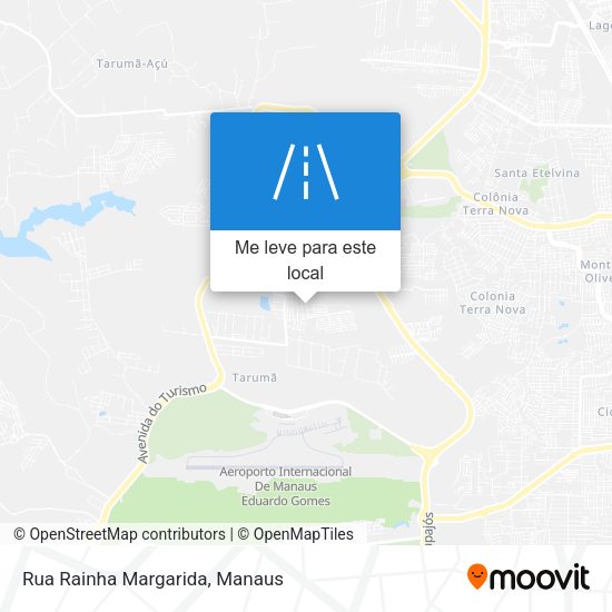 Rua Rainha Margarida mapa