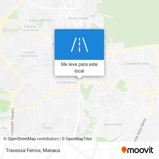 Travessa Ferros mapa