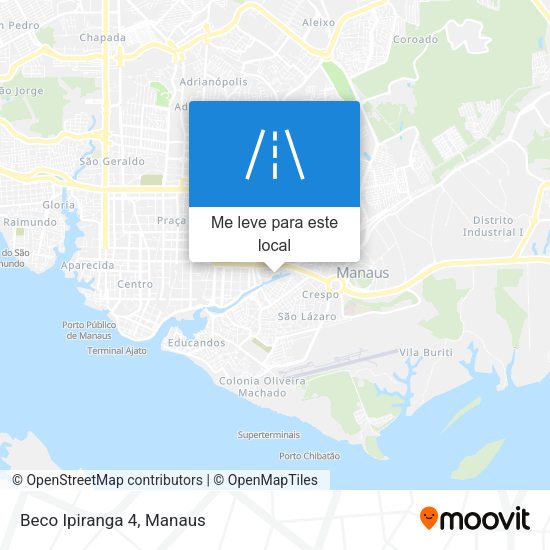 Beco Ipiranga 4 mapa