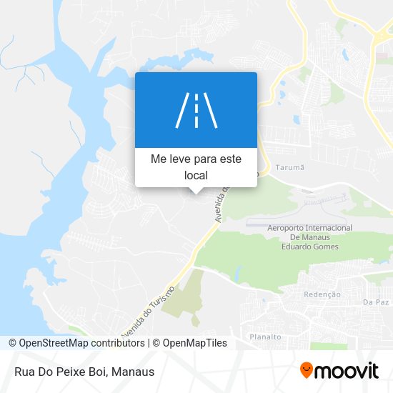 Rua Do Peixe Boi mapa