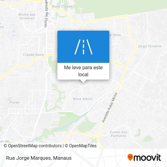 Rua Jorge Marques mapa