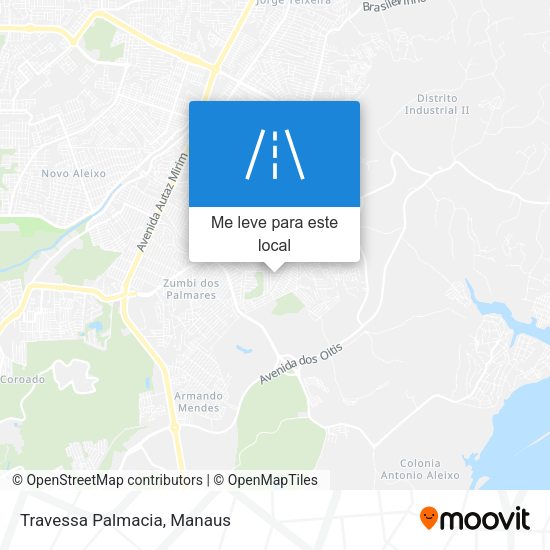 Travessa Palmacia mapa