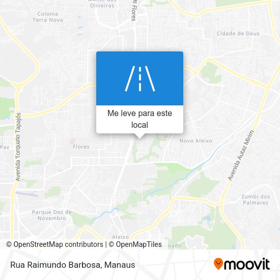 Rua Raimundo Barbosa mapa