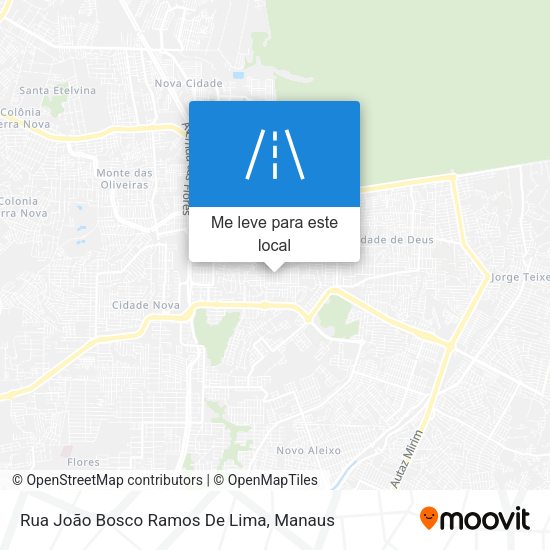 Rua João Bosco Ramos De Lima mapa