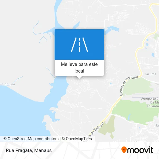 Rua Fragata mapa