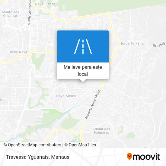 Travessa Yguanais mapa