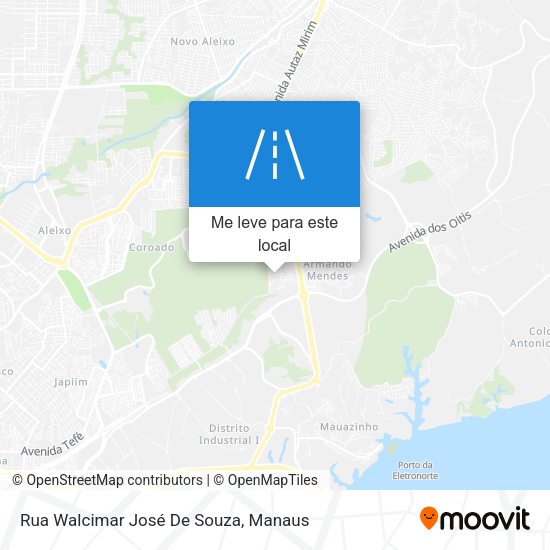 Rua Walcimar José De Souza mapa