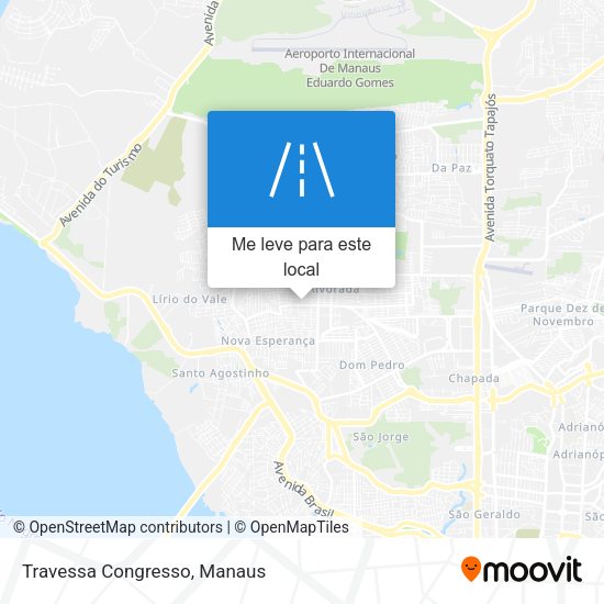 Travessa Congresso mapa