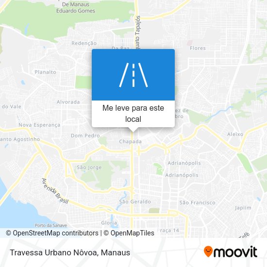 Travessa Urbano Nôvoa mapa
