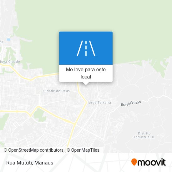 Rua Mututi mapa
