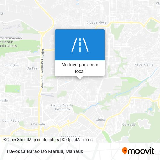 Travessa Barão De Mariuá mapa