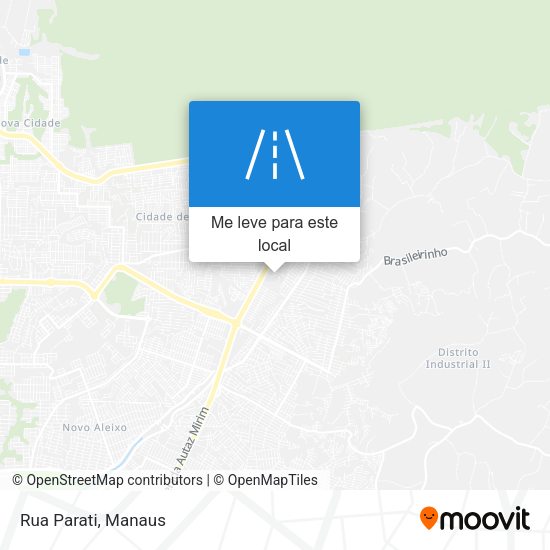 Rua Parati mapa