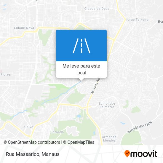 Rua Massarico mapa