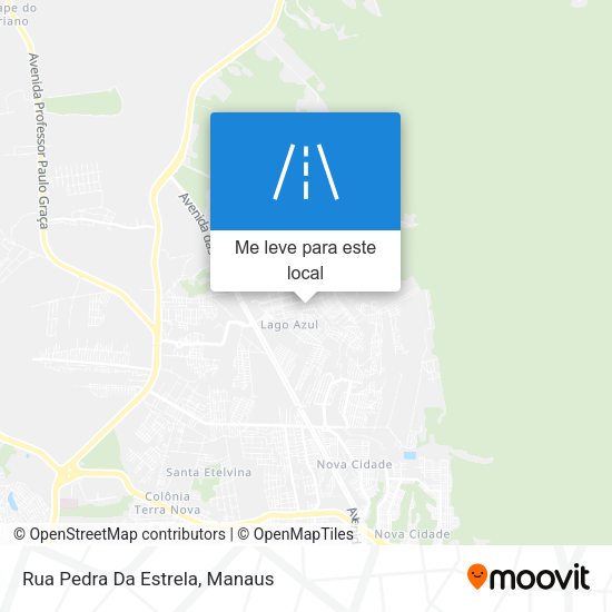 Rua Pedra Da Estrela mapa