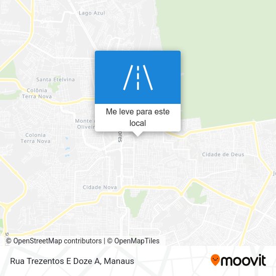 Rua Trezentos E Doze A mapa