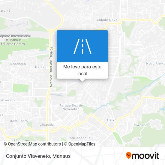 Conjunto Viaveneto mapa