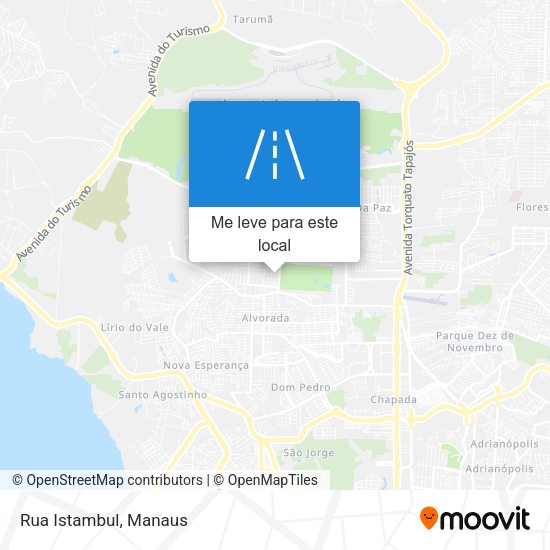 Rua Istambul mapa