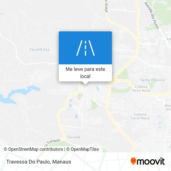Travessa Do Paulo mapa