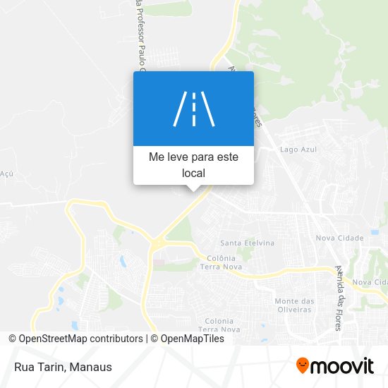 Rua Tarin mapa