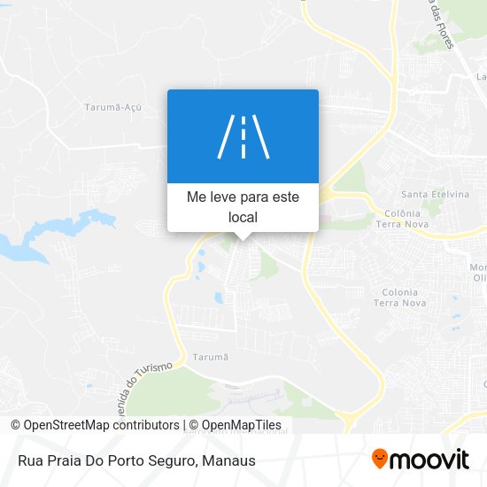 Rua Praia Do Porto Seguro mapa