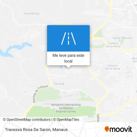 Travessa Rosa De Saron mapa