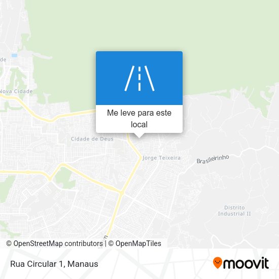 Rua Circular 1 mapa