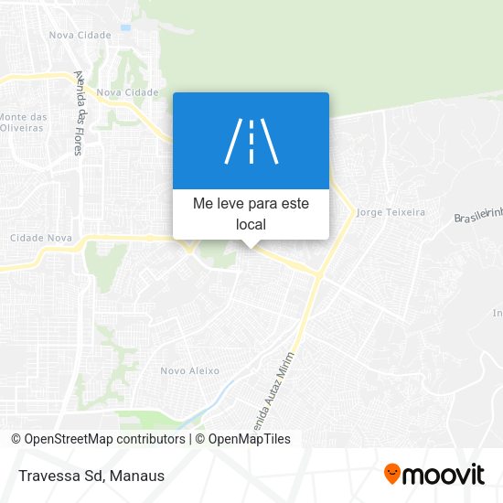 Travessa Sd mapa