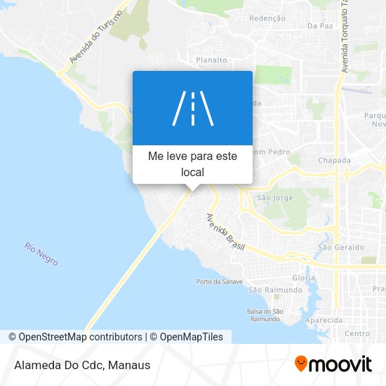 Alameda Do Cdc mapa