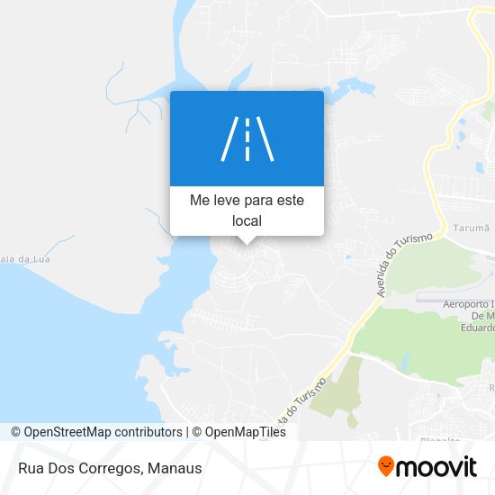 Rua Dos Corregos mapa