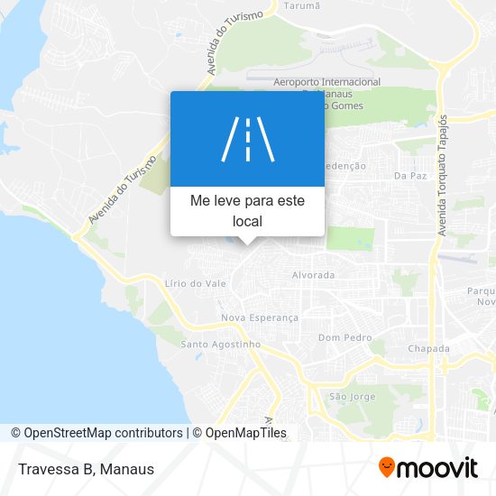 Travessa B mapa
