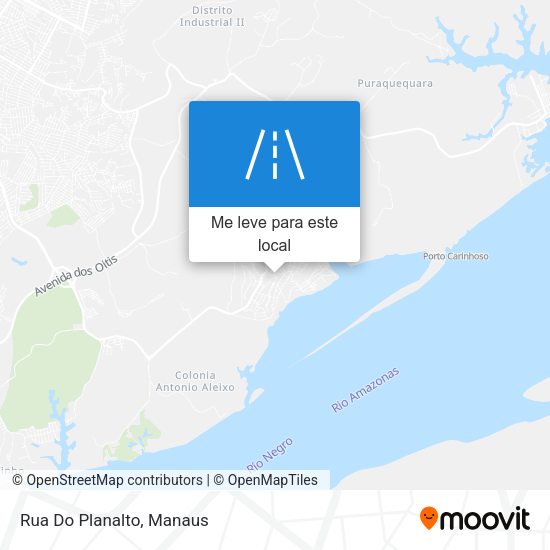 Rua Do Planalto mapa
