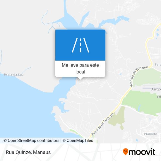 Rua Quinze mapa