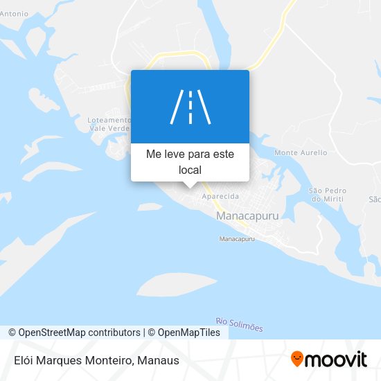 Elói Marques Monteiro mapa