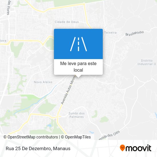 Rua 25 De Dezembro mapa