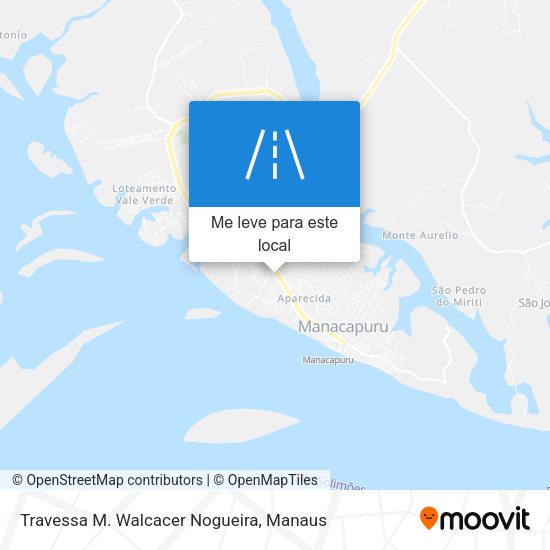 Travessa M. Walcacer Nogueira mapa