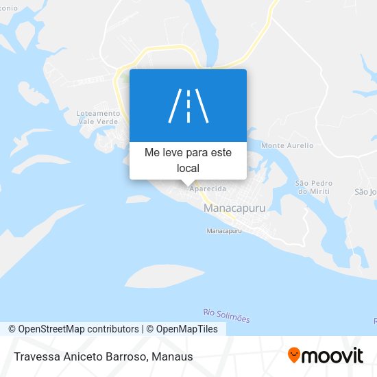 Travessa Aniceto Barroso mapa