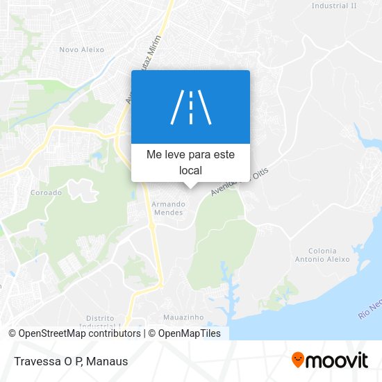 Travessa O P mapa