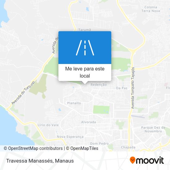 Travessa Manassés mapa