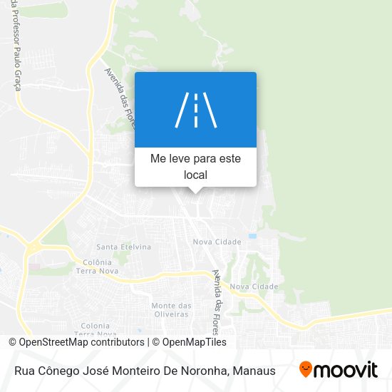 Rua Cônego José Monteiro De Noronha mapa