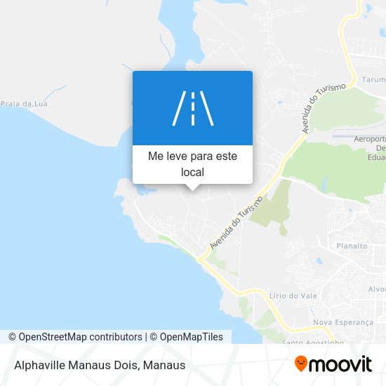 Alphaville Manaus Dois mapa
