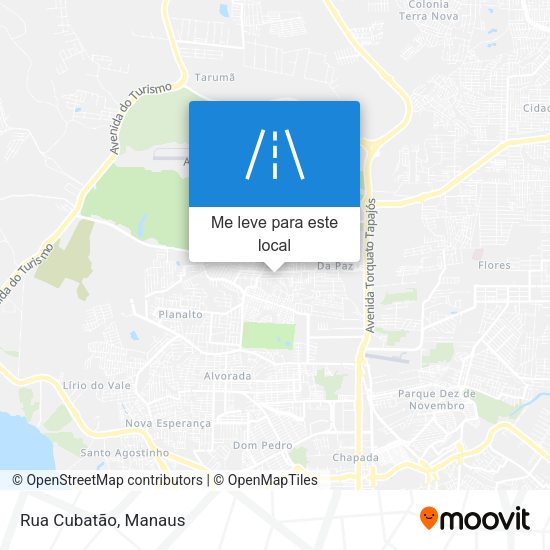 Rua Cubatão mapa