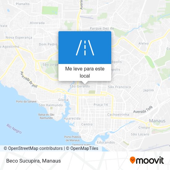 Beco Sucupira mapa