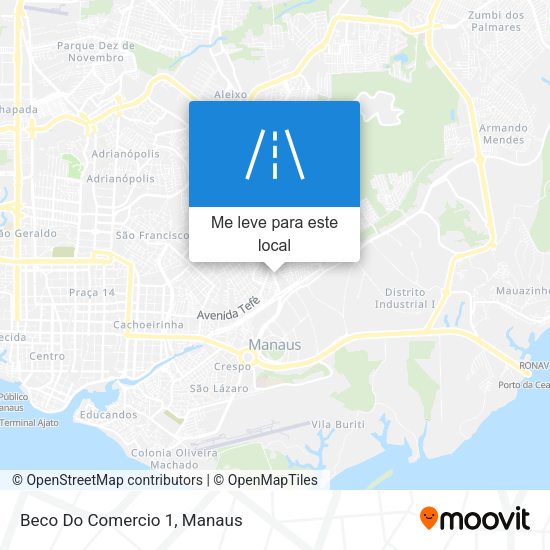 Beco Do Comercio 1 mapa
