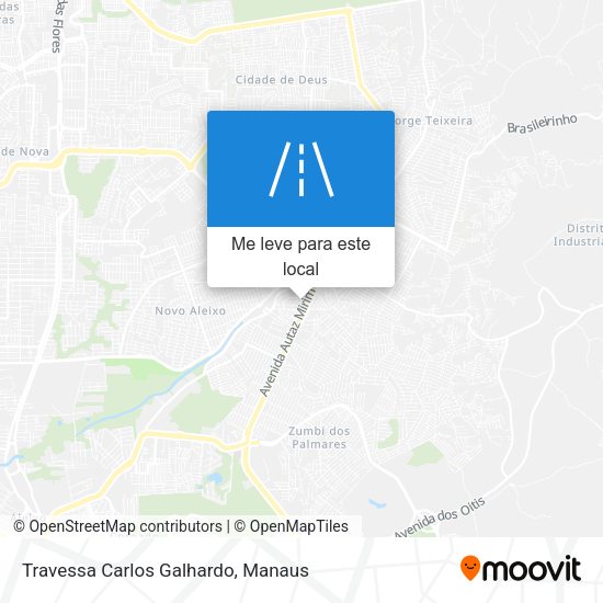 Travessa Carlos Galhardo mapa