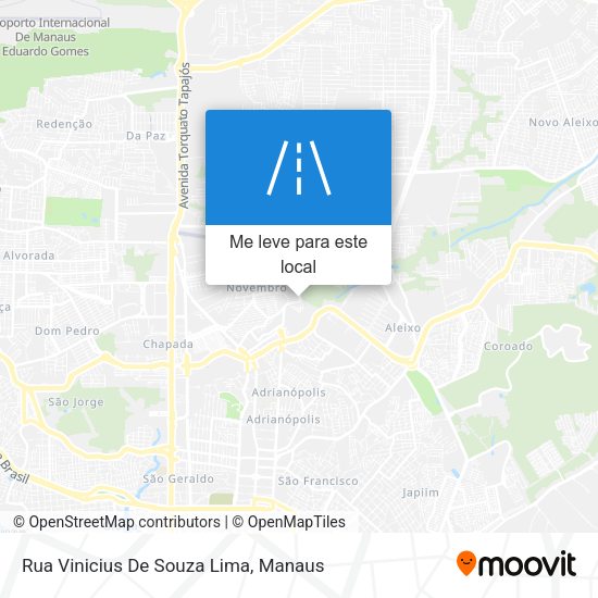 Rua Vinicius De Souza Lima mapa