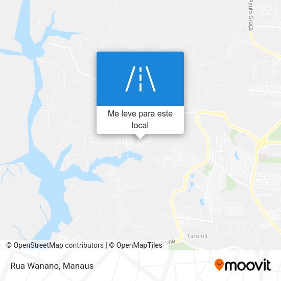 Rua Wanano mapa