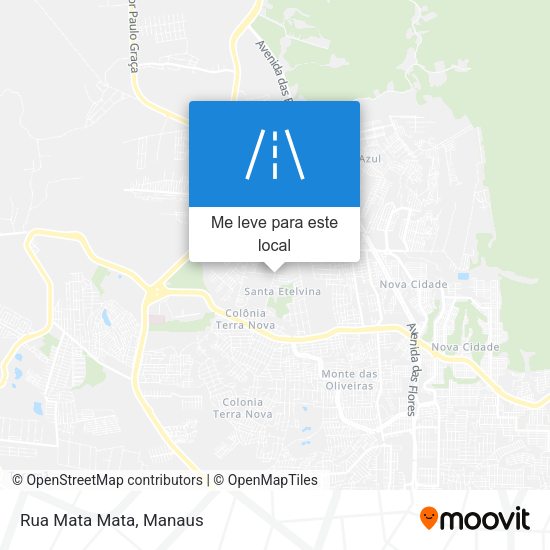 Rua Mata Mata mapa