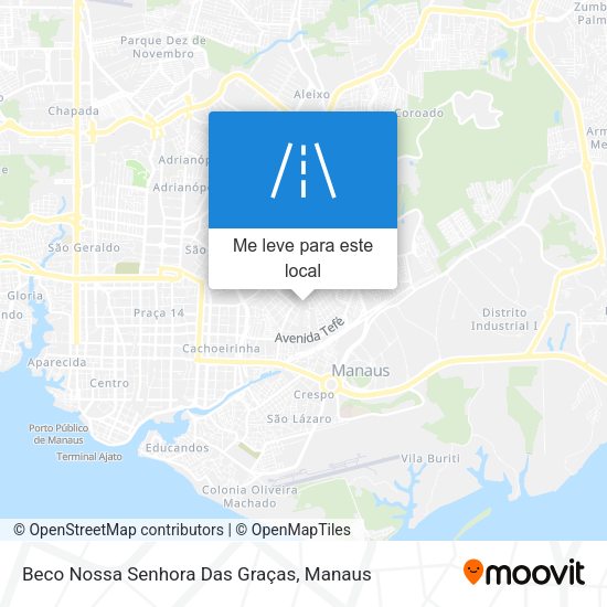 Beco Nossa Senhora Das Graças mapa