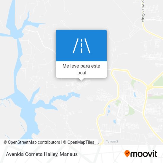 Avenida Cometa Halley mapa