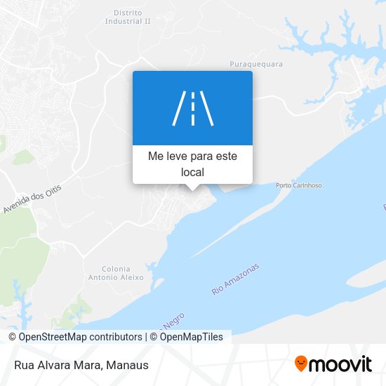Rua Alvara Mara mapa